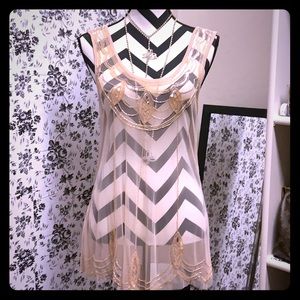 Vanity Embellished Long Tank